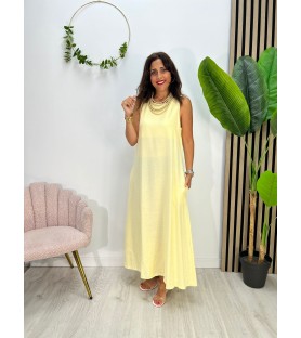 VESTIDO CÁDIZ AMARILLO