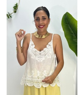 BLUSA SENDERO BLANCA
