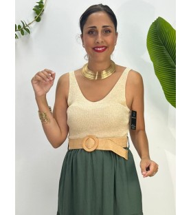 TOP HILO DORADO