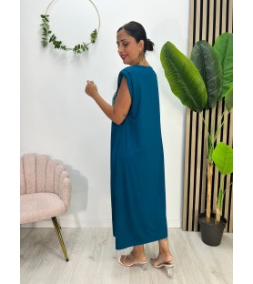 VESTIDO ÁVILA CURVY PETROLEO