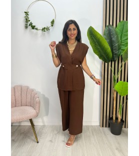 CONJUNTO VERA CHOCOLATE