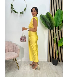 VESTIDO AMBAR AMARILLO
