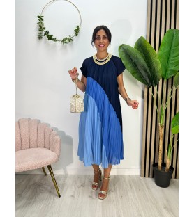 VESTIDO JUDITH AZÚL