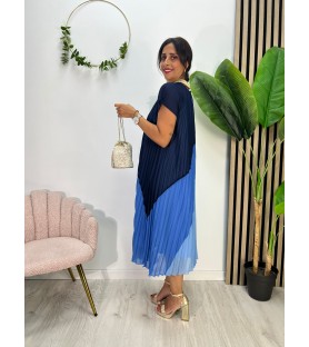 VESTIDO JUDITH AZÚL