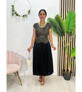 VESTIDO ROSANA NEGRO