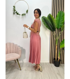 VESTIDO ROSANA ROSA