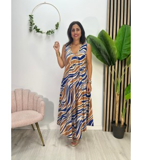 VESTIDO PASCUAL AZÚL