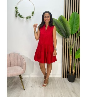 VESTIDO AMARAL ROJO