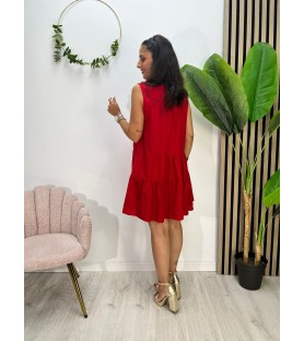 VESTIDO AMARAL ROJO