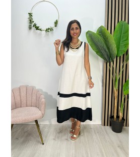 VESTIDO PARAISO BLANCO