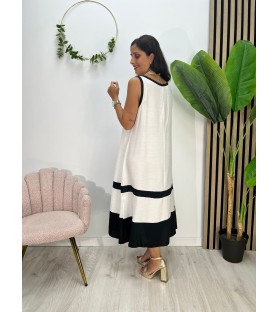 VESTIDO PARAISO BLANCO