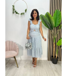 CONJUNTO ZARA CELESTE