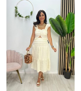 CONJUNTO ZARA BEIGE