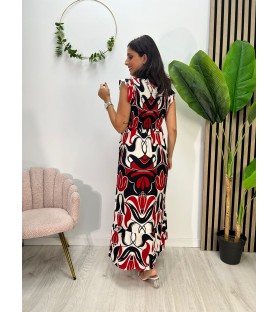 VESTIDO VINIA ROJO