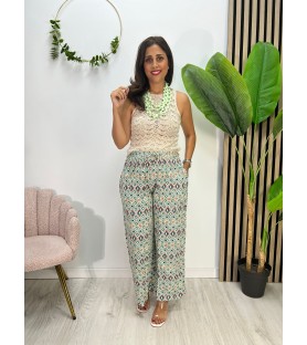 PANTALÓN CAROL VERDE