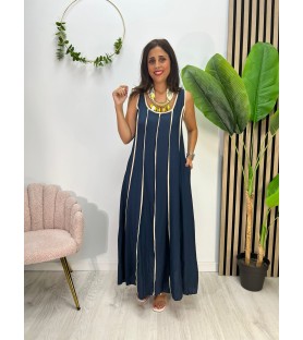 VESTIDO SANTANDER MARINO
