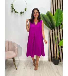 VESTIDO CANARIAS BUGANVILLA