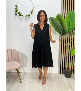 VESTIDO CANARIAS NEGRO