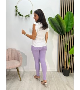 CAMISETA FLORAL BLANCA