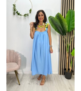VESTIDO LINDA AZÚL