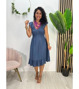 VESTIDO VELA AZÚL