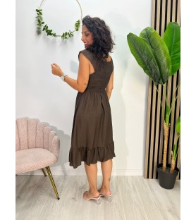 VESTIDO VELA CHOCOLATE (...
