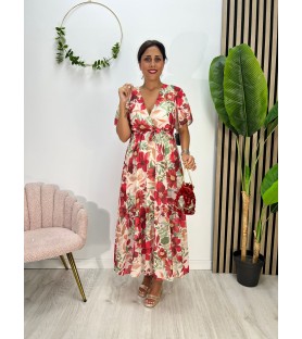 VESTIDO VELA ROJO