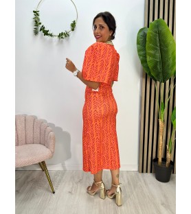 CONJUNTO ELVIRA NARANJA