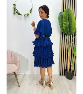 VESTIDO CALENDA AZÚL