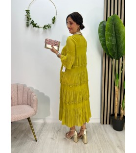 VESTIDO MARTA MOSTAZA