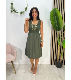 VESTIDO RIOJA CORTO VERDE