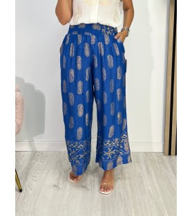 PANTALÓN SILVIA AZÚL EÉCTRICO