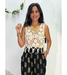 CHALECO ALCAZAR BEIGE