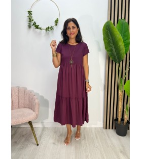 VESTIDO ANITA VINO