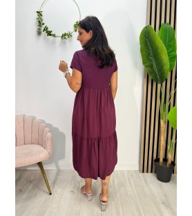 VESTIDO ANITA VINO