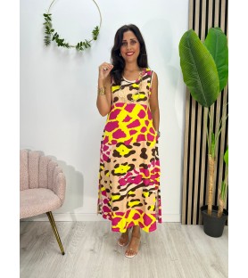 VESTIDO GOYA SIN MANGAS