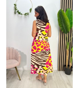 VESTIDO GOYA SIN MANGAS