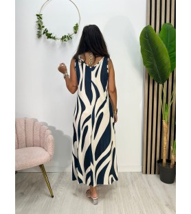 VESTIDO MIJAS MARINO