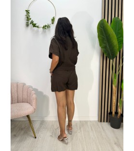 CONJUNTO KARINA CHOCOLATE
