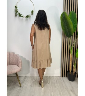 VESTIDO ELISA BEIGE
