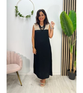 VESTIDO ABI NEGRO