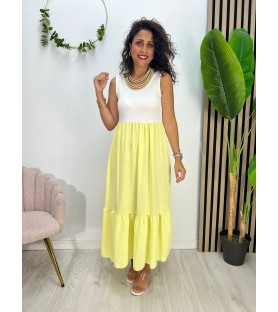 VESTIDO SELLA AMARILLO