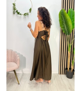 VESTIDA CARMINA CHOCOLATE
