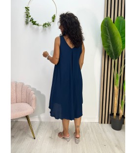 VESTIDO ANDUJAR MARINO