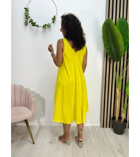 VESTIDO ANDUJAR AMARILLO