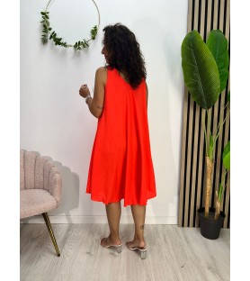 VESTIDO ANUJAR NARANJA