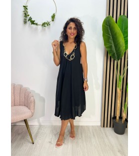 VESTIDO ANDUJAR NEGRO