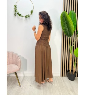 CONJUNTO VANESA CHOCOLATE