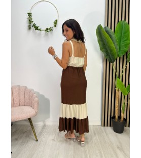VESTIDO ÁGUILA CHOCOLATE