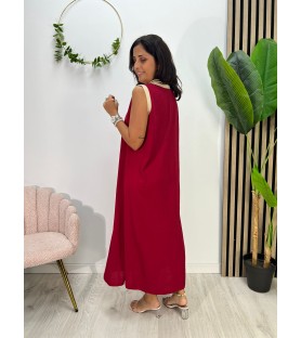 VESTIDO IRINA BURDEOS